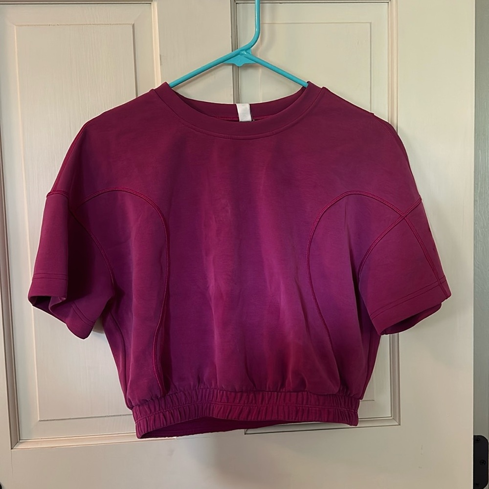 Lululemon Softstreme Crop Sweatshirt